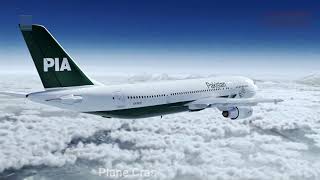 Pakistan International Airlines Flight 268  Crash Animation [upl. by Ilek]