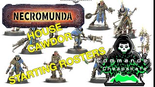 House Cawdor Starting Rosters Necromunda 2021 [upl. by Cesaria]