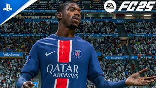 FC 25  Marseille vs PSG  Ligue 1 2425  PS5 [upl. by Parrnell]