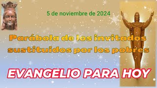 JESUCRISTO ES EL SEÑOR EVANGELIO PARA HOY 5 noviembre 2024 [upl. by Puiia]