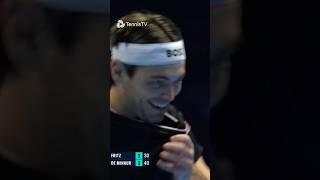 INCREDIBLE 30 Shot De Minaur Point vs Fritz 🔥 [upl. by Leinto509]