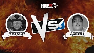 Anestecia Vs LancerLirical  LA REVANCHA  Batallas RapShowTV  VIDEO HD [upl. by Lleraj434]