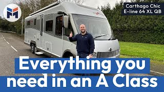 Carthago Chic Eline 64 XL QB Motorhome Review [upl. by Otaner512]