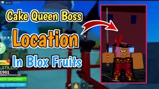 Cake Queen Boss Location In Blox Fruits 2024  Where is Cake Queen Location In Blox Fruits [upl. by Aiello]