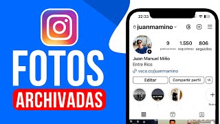 Cómo VER las FOTOS ARCHIVADAS en Instagram [upl. by Bolling]