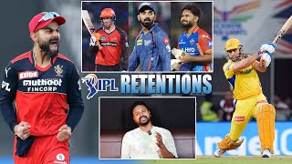 IPL Retentions 2025  Official Team Retention List amp Remaining Purse Value  Sunny Talks [upl. by Ozzie694]