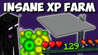 117 EASIEST WAY TO GET XP IN MINECRAFT  Amazing Enderman XP Farm [upl. by Syman]