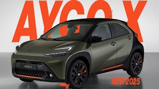 Toyota Aygo X 2025  The Ultimate Compact Crossover [upl. by Antonietta]