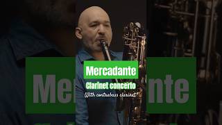 😎Mercadante Clarinet concerto with contrabass clarinet Eppelsheim Marco Mazzini [upl. by Yretsym]