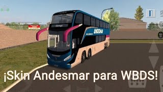 WBDS Argentina 2 • Andesmar • Marcopolo G8 • ¡Descarga gratis la skin [upl. by Nivek]