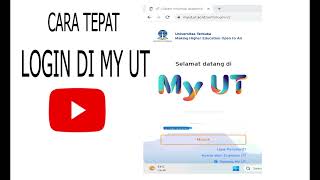 CARA TEPAT LOGIN DI MY UT 2023 [upl. by Ettenav]