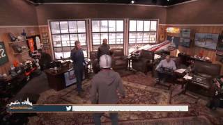 Matt Forte Tries to Tackle Matt FortePossible Concussion Ensues  The Dan Patrick Show  13014 [upl. by Clovah]