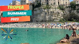 THE MOST BEAUTIFUL BEACH OF CALABRIA TROPEA [upl. by Quartana]