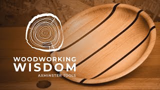 Pin Striped Bowl  Woodworking Wisdom [upl. by Nonnahsed]