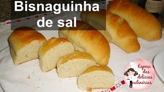 Bisnaguinha de sal pão sovado a mão 22 [upl. by Anitreb]