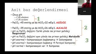 Doç Dr Cihangir Doğu  quotİleri Kan Gazı Analizi ve AsitBaz Bozukluklarıquot  14032024 [upl. by Savill189]
