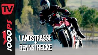 Neuer Reifen für Hausstrecken Heizer und Trackday Events  Pirelli Diablo Rosso IV Corsa im Test [upl. by Eitteb]