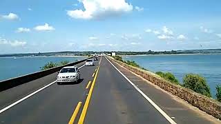 Ponte sobre o Rio Paranapanema em Avaré SP [upl. by Ayerhs]