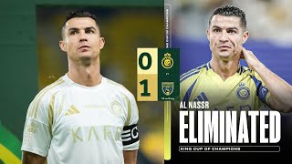 INCROYABLE RONALDO RATE LE PÉNALTY DÉCISIF  ÉLIMINATION EN 8e DE KING CUP ALNASSR 01 ALTAAWON [upl. by Ard969]