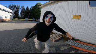 HORROR CLOWN VS PARKOUR POV [upl. by Netsrak259]