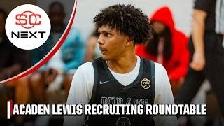 AllAccess Elite hoops prospect Acaden Lewis Recruiting Roundtable  SportsCenter Next [upl. by Einnal]