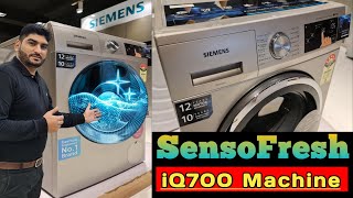 siemens front load washing machine demo  siemens sensofresh  siemens washing machine  WM14UQ9SIN [upl. by Ris]