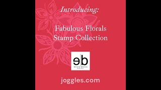 Erin Bishops Fabulous Florals Clear Stamps At Jogglescom [upl. by Kev]