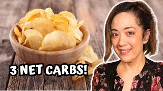 The Best Keto quotPotatoquot Chips Weve Ever Made [upl. by Eyot]