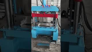 Acoustic barrier panel roll forming machine [upl. by Yatnuhs539]