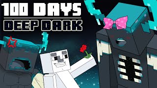 100 Days Minecraft DEEP DARK [upl. by Alroi]