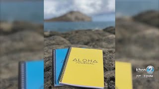 Kamaaina Kids participate in Aloha Journal for health and wellness [upl. by Goldfarb]