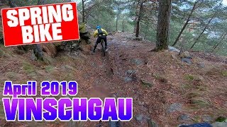 SpringBike mit Tom Öhler und defekter Vorderradbremse Vinschgau [upl. by Nelak]