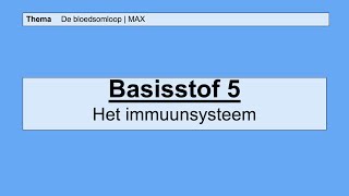 VMBO HAVO 2  De bloedsomloop  5 Het imuunsysteem  8e editie  MAX [upl. by Nahaj412]