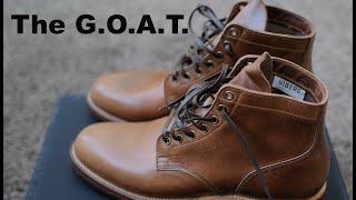 New Viberg Service Boots in Natural Chromexcel Unboxing [upl. by Mullins]