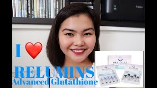 RELUMINS ADVANCED GLUTATHIONE 3500mg REVIEW [upl. by Adla]