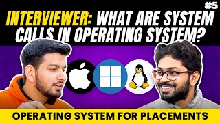 Lecture 5 System Calls in Operating System Theory  Example  Handson Terminal [upl. by Fusco]