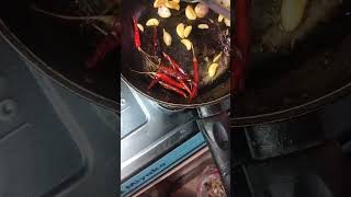 🦐🦐 shutki vorta cooking [upl. by Dragde]