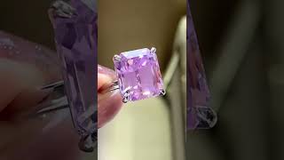 Luxury 17ct Natural Kunzite Ring Classic Design Visit Website for More High Jewelry [upl. by Rory883]