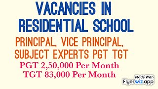 Residential school Vacanciesjobsyouprefer583 [upl. by Eintirb]