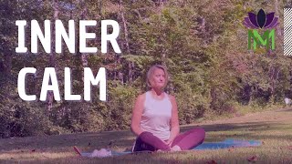 10 Minutes to Calm Breath Meditation  Beginner Meditation Series  Mindful Movement [upl. by Oirtemed]