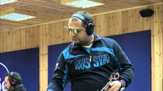 Finals 50m Pistol Men  ISSF World Cup Final in all events 2014 Gabala AZE [upl. by Imaj]