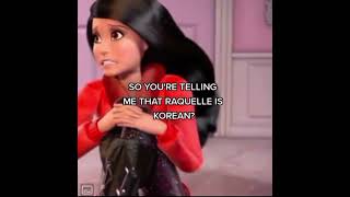 Raquelle being Korean [upl. by Niwri]