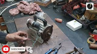 Domestic Water Pump Repair full video  Baring and water seal change  Electrical work [upl. by Thorne]