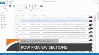 DevExpress WinForms Grid Introduction to Grid View Row Layout [upl. by Chui]