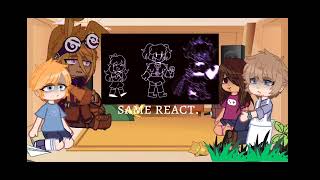 Springtrap And Deliah crew react to Afton Family Part 1 Elizabeth Afton [upl. by Chimene419]