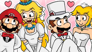 Mario X Peach Animation Shorts Compilation  Gabasonian [upl. by Woodrow]