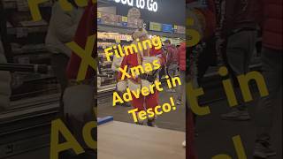 Filming🎅Advert in Tesco watford [upl. by Libb]