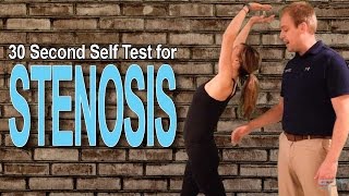 How to test yourself for spinal stenosis [upl. by Tobe159]