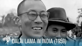 Dalai Lama In India 1959  British Pathé [upl. by Renckens]