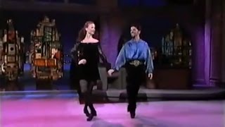 Riverdance first appearance on US network TV  The Late Show with David Letterman [upl. by Bromleigh]